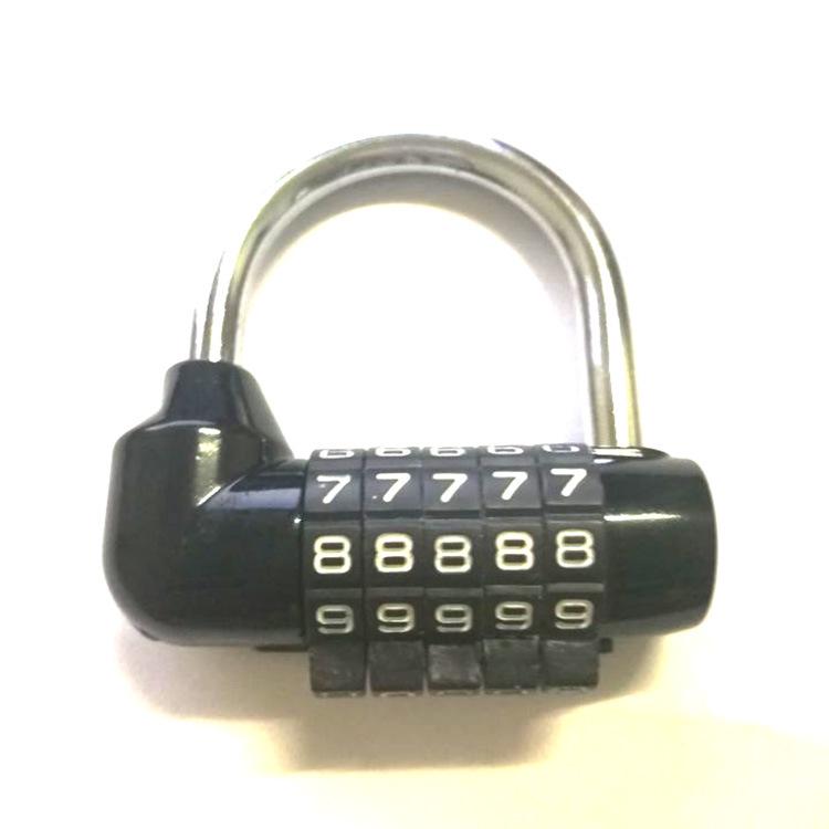 

5-Digit Letter Wheel Lock: Zinc Alloy Padlock for Suitcases, Gyms, and Escape Rooms - Anti-Theft Secure Lock