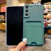 For Realme 1 Pro Card Slot Wallet Holder Cover for Realme1 G 14 Pro Plus 14T 13+ 12pro Candy Matte Soft Silicone Back Case