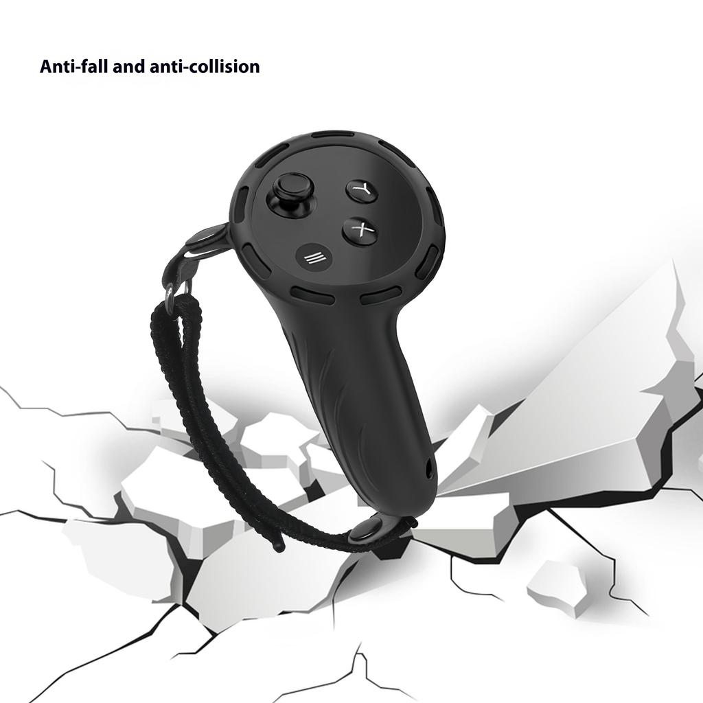 Silicone Case Set for Meta Quest 3S VR Headset, Controllers Protective Cover