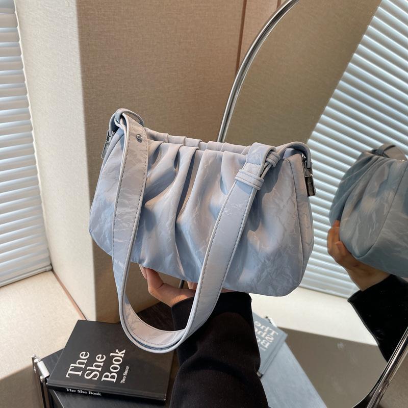 Bag Women's 2025 New PU Trend Versatile Messenger Bag Fashion Casual Shoulder Underarm Bag