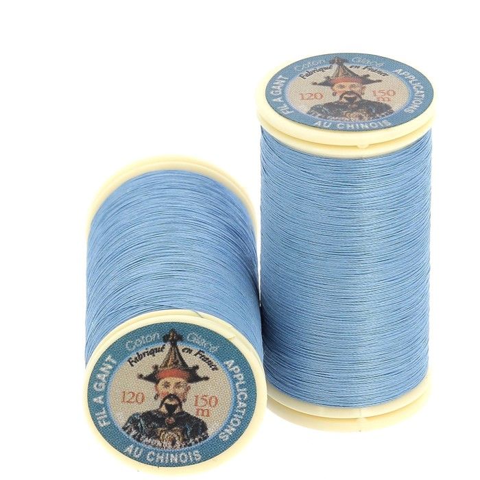 Lot de 6 bobines de fils glacés à gant spécial patchwork - Att 752