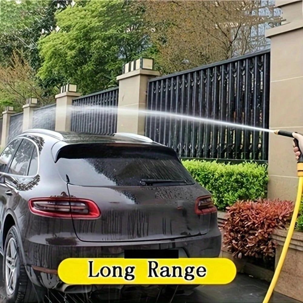 Draagbaar Hogedruk Waterpistool Voor Reiniging Autowasmachine Tuinbewatering Slangmondstuk Sproeier Schuim Waterpistool Groothandel