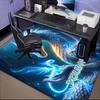 1PC Custom Name Ethereal Dragon's Embrace Theme Floor Mat Ideal for Living Room, Game Rooms, Office, Bedroom,Floor Mat Playful Design117