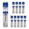 Mitsubishi Pencil Jetstream Ballpoint Pen Single Pack of 10 Refill, Color, 0.5mm, Blue, SXR5.33,