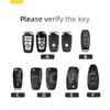 Car Sticker 2025 Hot Alloy Style Car Key Case Cover Shell For Ford Maverick Focus Edge Explorer Expedition Everest Fusion Mondeo