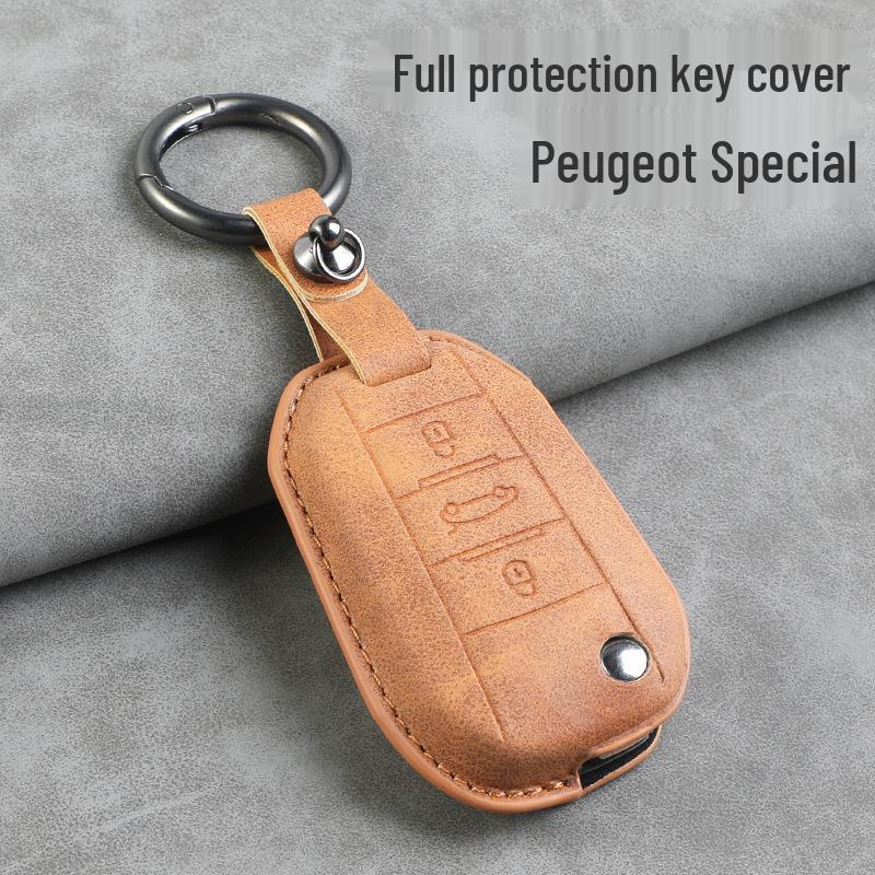 Key Cover for Dongfeng Peugeot Models: 308, New 207, 301, 408, 508, 3008, 2008