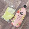 Peach Body Wash 1.2kg Free Shower Glove O (WCE8C0B)