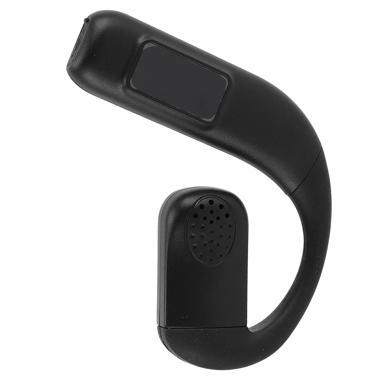 

Гарнитура Bluetooth 5.5 с одним наушником, шумоподавлением, беспроводным наушником с вращающимся микрофоном чёрный