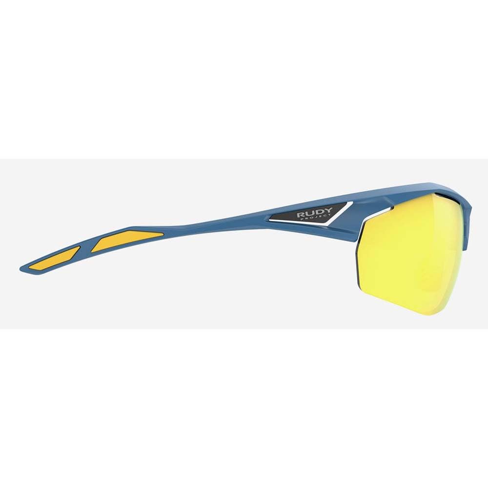 Rudy Project SYDUS Pacific Blue Matte Sunglasses, Frame, Multi-Laser Yellow, SQ010549-0000