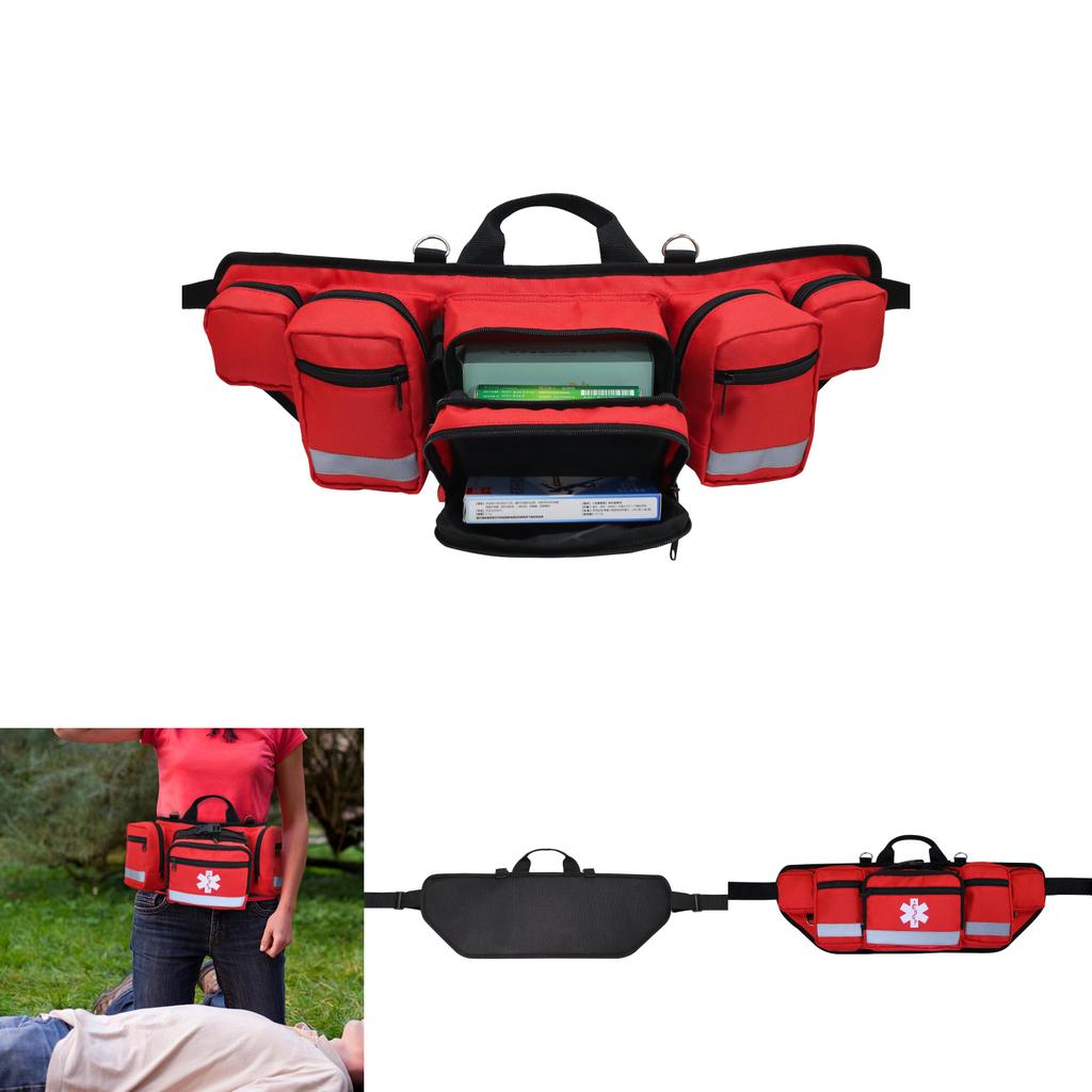 New Outdoor Oxford Cloth Portable Medicine Waist Bag Emergency Rescue Bag