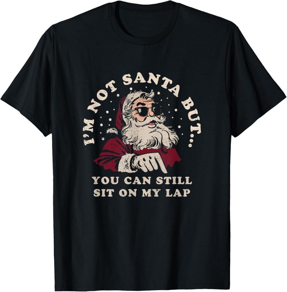 Funny Naughty Santa Merry Christmas TShirt Unisex T-Shirt XXXL