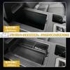 Temiry 2024 Toyota Land Cruiser 250 Konsole Konsolenaufbewahrung Land Cruiser 250 Kleinartikel ABS Münze Kleinartikel Autoaufbewahrung 3D Konsolen-Ober- und Unterteil-Set