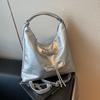 Simple Backpack Women's New Fashion Bow Tote Bag Texture Shoulder Bag