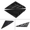 Glossy Black Side Vent Window Scoop Louver Cover Trim For Honda Civic 11th 2022