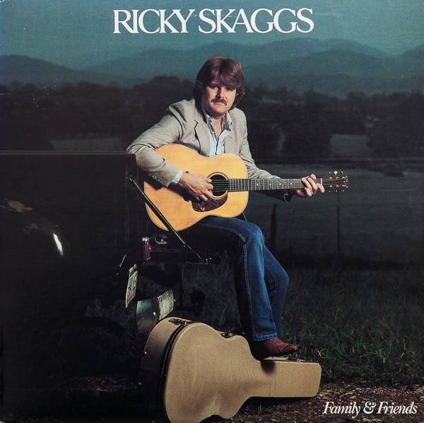 

LP Record RICKY SKAGGS Family Friends 0151 Rounder Records 1982 US CountryFolk Used