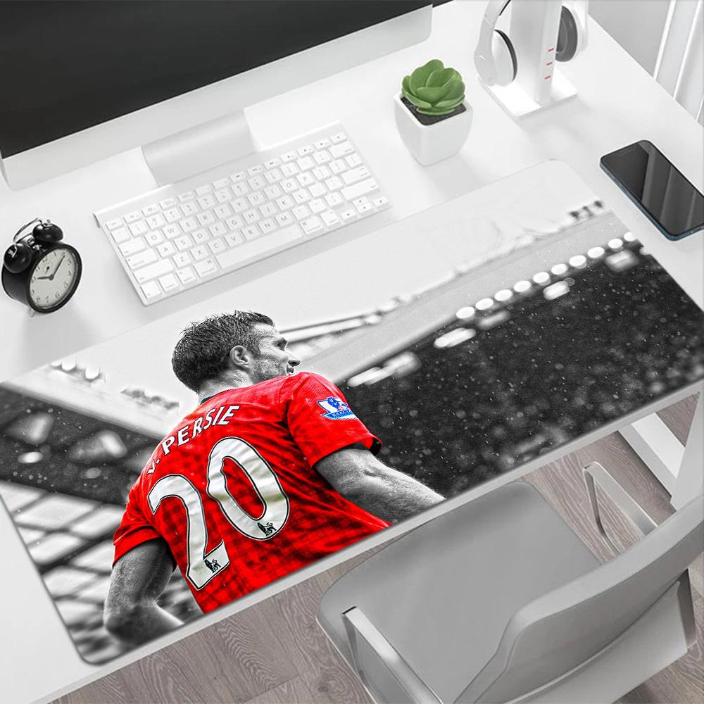 Football Player Celebration Large Mouse Pad Gaming Laptop Mouse Pad HD Print Desk Pad Non-Slip Rubber Base Perfect Gift for Gamers