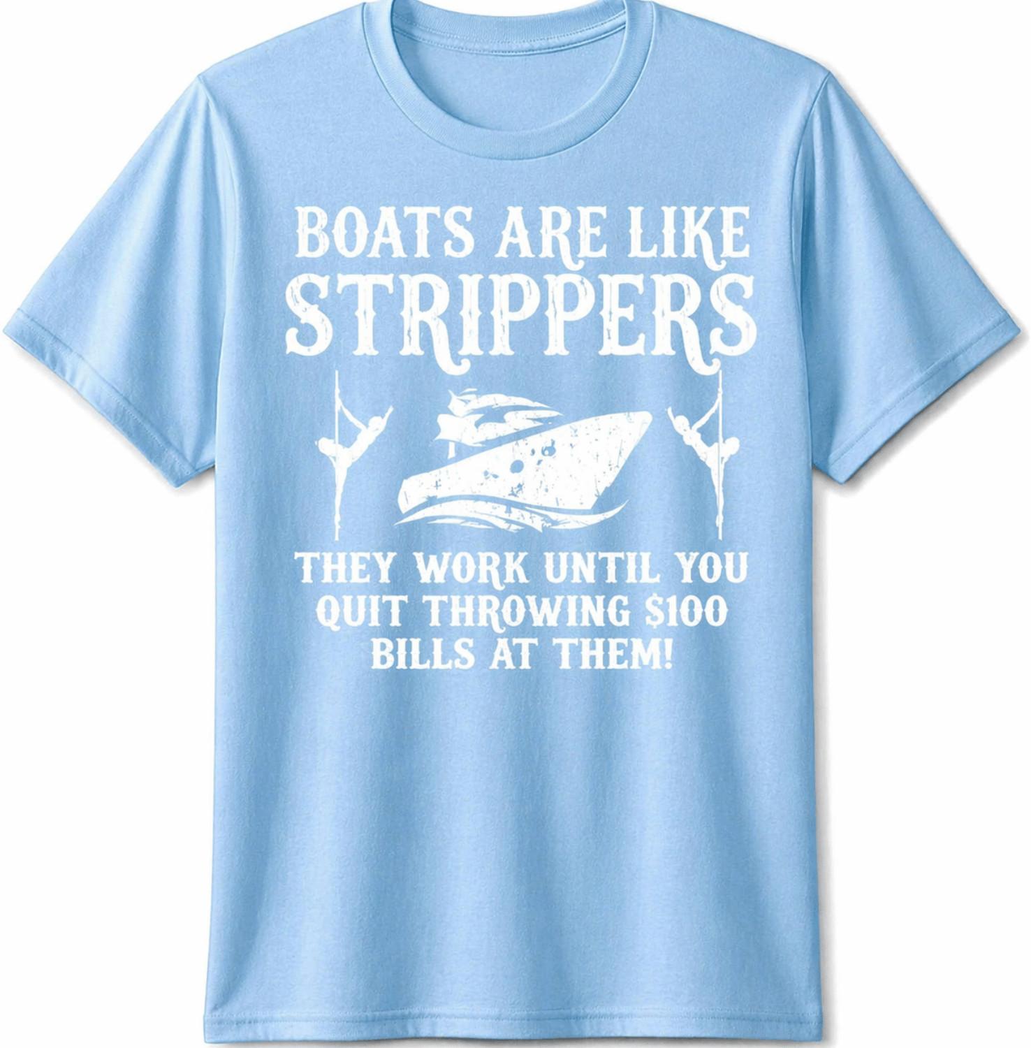 

Boats Are Like Work Until Funny Captain Yacht Owner Ship Men Gift Unisex Tee S разноцветный