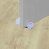 WOLFPACK PROFESSIONAL LINE - Transparent Rubber Door Stopper 13 Cm.
