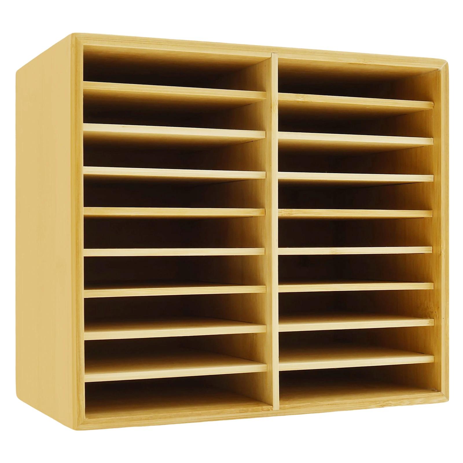 

Bamboo Marker Organizer Holds 133 Markers Pens Desktop Storage Pencil Holder Watercolour Brushes Stationary Organizer