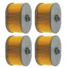 4pcs Air Filter Suitable For K970 K1260 Cutting Saw And K970 Chain Saw 510 24 41-01 510 24 41-03 Air Filter Standard Size