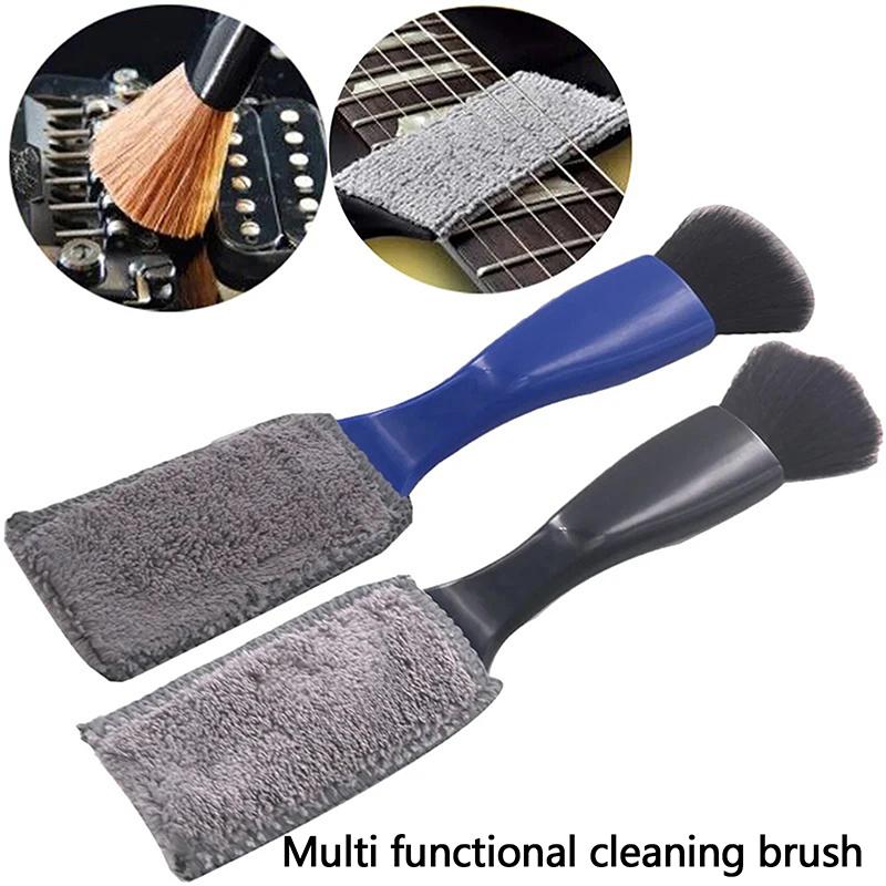 Multi Purpose Cleaning Brush Guitar Strings Care Cleaning Dust Removal Brush, Car Air Outlet Cleaning Brush Gap Cleaning Brush