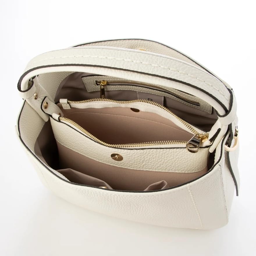 LORISTELLA Genuine Leather 2-Way Tote Bag, ARLET 2527, SpringSummerAutumnWinter, Handbag with Strap, Shoulder Bag, Perfect for Going Out, Dates, or