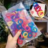 100pcs Colorful Hair Band for Girls Seamless Hair Tie High Elasticity Hair Bands Towel Hair Holder Cute Rubber Band Hair Accessories