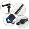 1 Set Extendable Pole Mini Selfie Stick Waterproof Monopod Blue For Hero11 10 9 8 6 5 4/3 New for Sport Camera