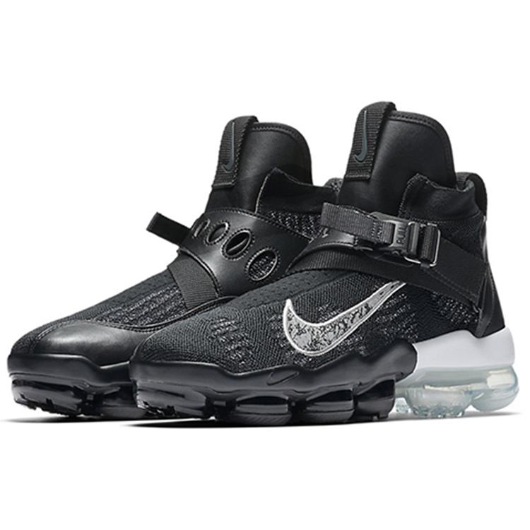 Ny Nike Air VaporMax Premier Flyknit 'Svart Metallic Sølv' AO3241-002