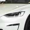 For TESLA Model X 2017-2024 Car Headlight Transparent TPU Protective Film Front Light Tint Change Color Sticker Accessories