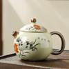 Ru Kiln Teapot & Four Cups Gift Set - Corporate Anniversary Souvenir