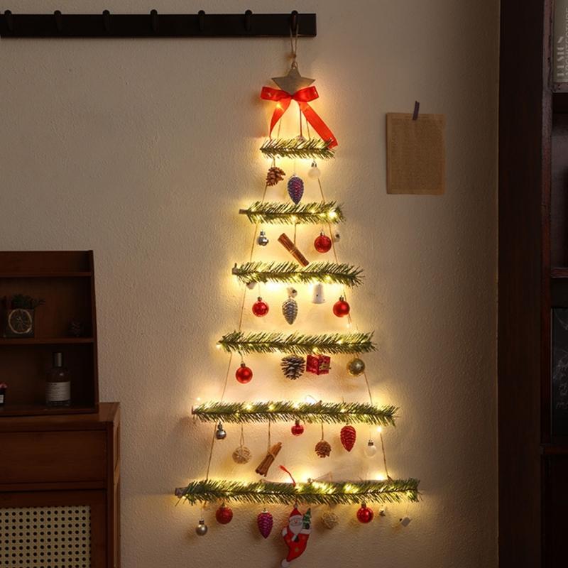 Reusable Wall Mounted Christmas Tree Environmentally Friendly Decoration Christmas Tree Ornaments DIY