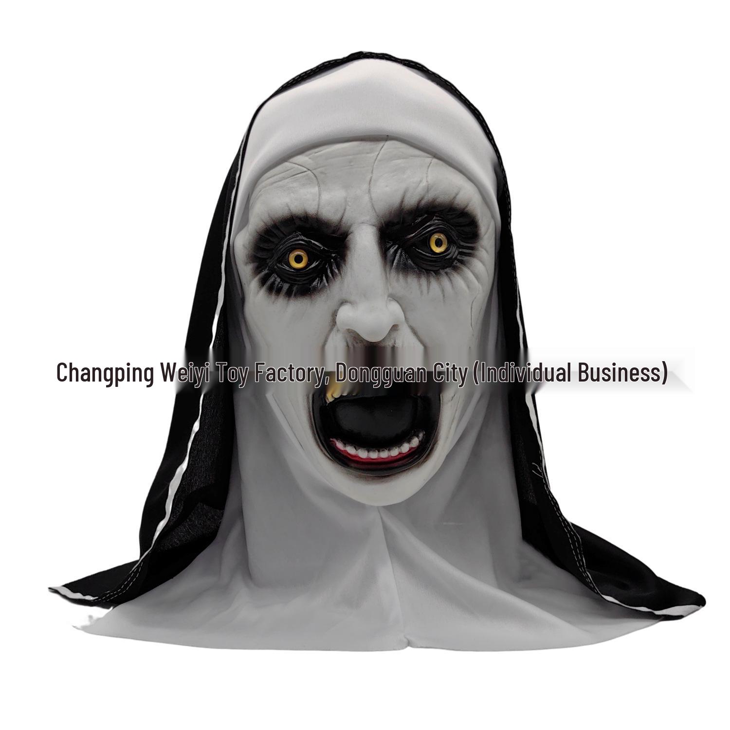 Halloween Mouthless Alien Horror Latex Mask for Role Play