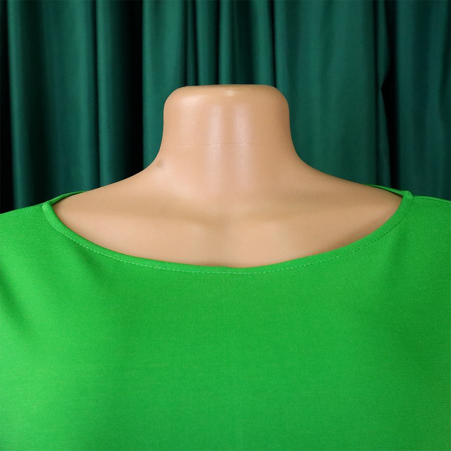 Damen Frühling/Sommer Neue Mode Temperament Binden Afrikanisch Übergröße Maxikleid Importiertes Kleid