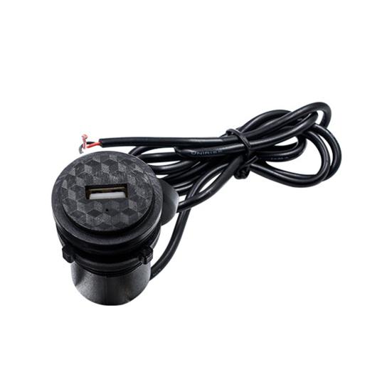 12V Motorcycle Phone Charger Single Port Waterproof USB Socket Handlebar Phone