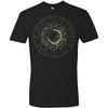 Cottage Cult Clothing Tee T Shirt Goth Witch Occult Zodiac Wheel Crescent Moon