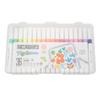 36 Colors Dual Brush Marker Pens Students Portable Watercolor Markers for Painting Drawing Coloring