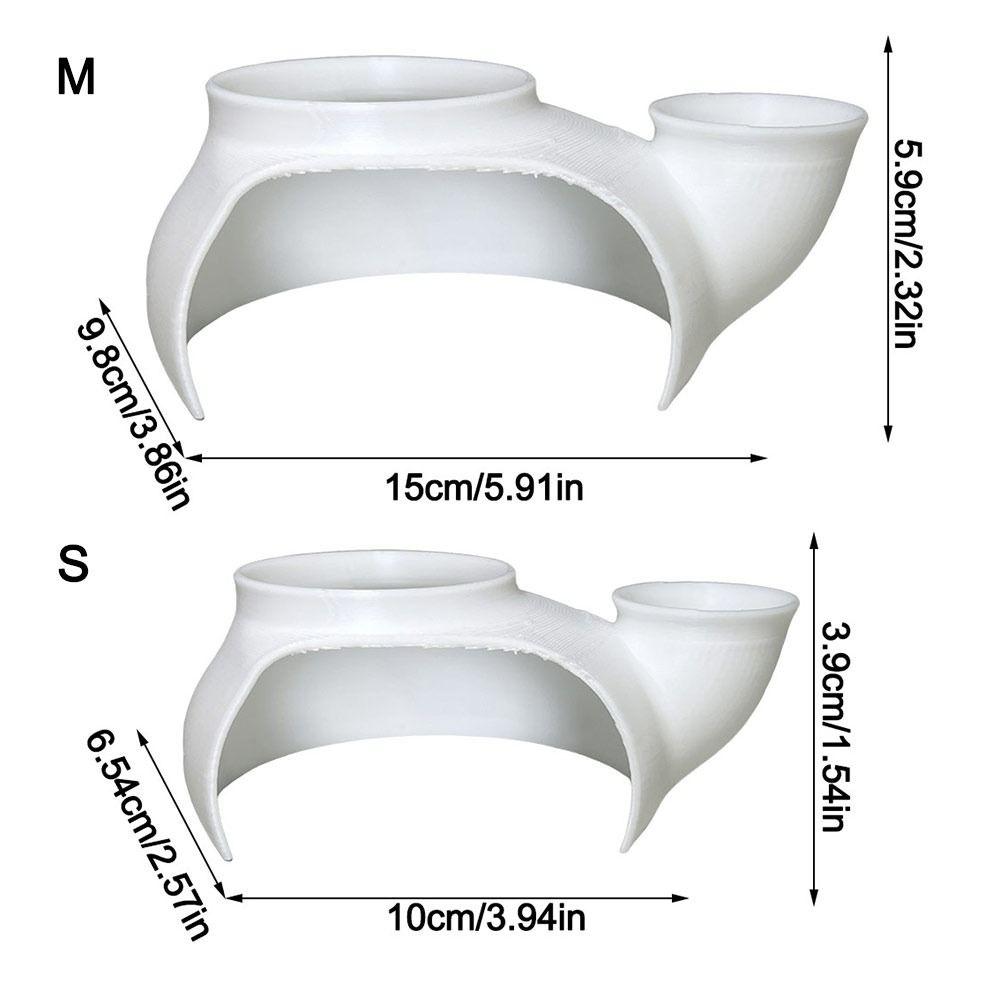 Curve Aquarium Submerged Tunnel Pot-shaped Tunnel/cave Small Fish Lounge Aquarium Accessories