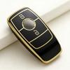 2 Buttons Tpu Car Key Case For Mercedes Benz A C E S G Class Glc Cle Cla W177 W205 W213 W222 X167 Amg Key Cover Keychain Set