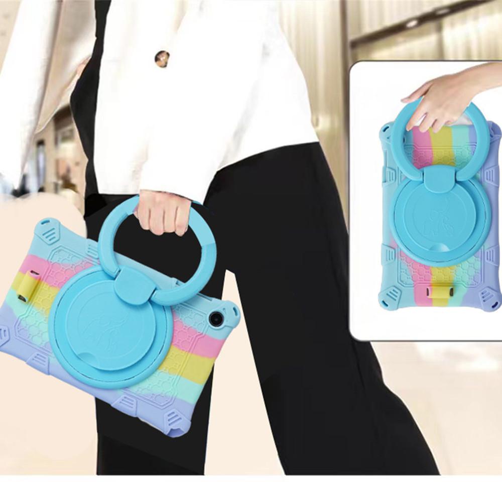 360 Drehbar Weiche Silikonhülle Für Alldocube iPlay 50Mini 8.4'' Stoßfeste Tablet Ständer Abdeckung Mit Riemen Stift