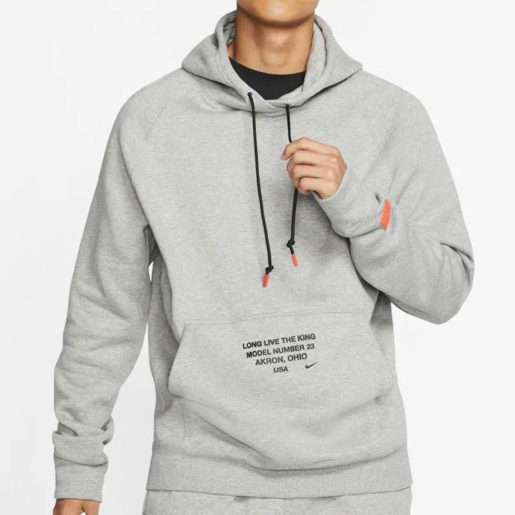 Nike Sweatshirts Men's Hooded Moderate Regular (Unisex) Sweatshirts AT3916 063