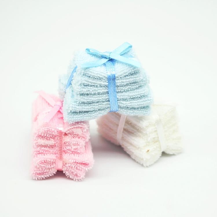 Dollhouses Miniature Bath Towel Realistic 1/12 Scale for Realistic Bathroom Scene for Dollhouses Props