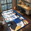 Captain Tsubasa Printed Rug Carpet Large Area Rug Non Slip Floor Mat for Gamer Room Washable Decor -xia63