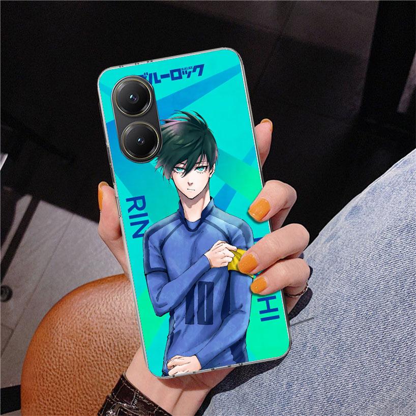 

Hot Anime Blue Lock Phone Case For Xiaomi Poco X7 X6 X5 Pro F7 Ultra Redmi 15C 15 13C 13 12C 12 10 10A 10C 9 9A 9C 9T Cover Poco Redmi 9