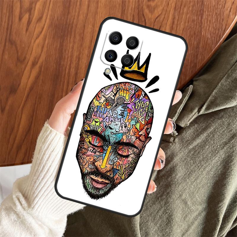 2Pac Tupac Rapper Singer Case For Samsung Galaxy M12 M32 M52 M35 M55 M15 M11 M13 M14 M06 M16 M36 M56 M31 M53 M34 M54