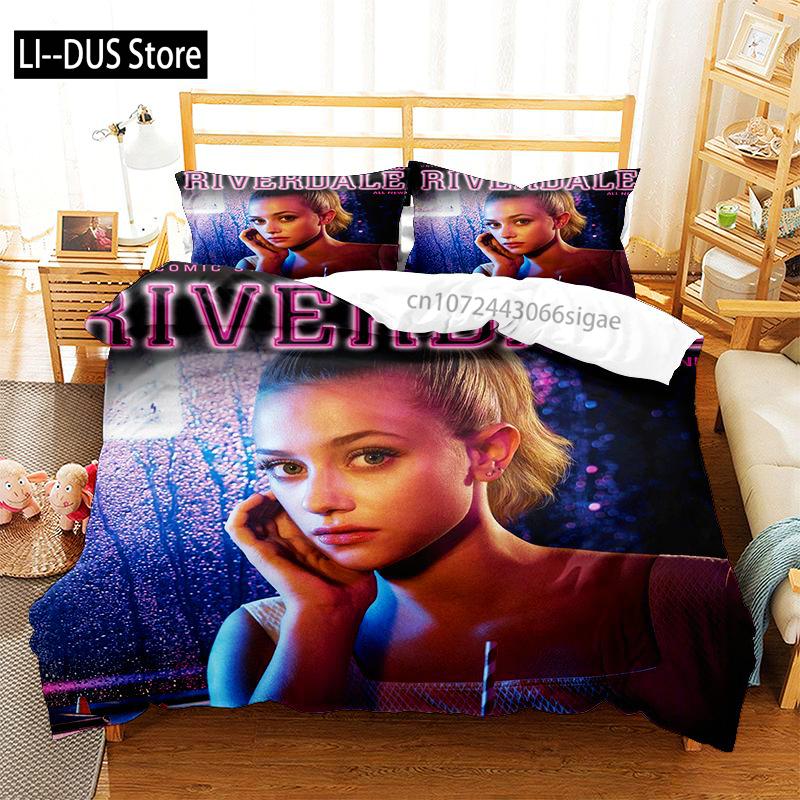 

Riverdale Printed Bedding Set 3d Bedding Set Printed Duvet Cover Sets With Pillowcases Digital Printing Comforter Cover Sets 135x200cm