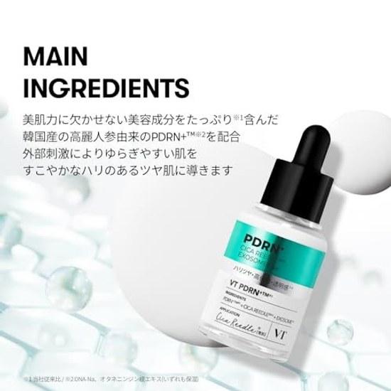 VTCOSMETICS Leadle S PDRN+ Serum 30ml Intensive Moisturizing Firmness Radiance Care Luster Clarity