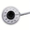 1/2 Inch Drive Torque Angle Gauge Wrench 360 Degree Rotation Torsion Measurer Hand Tool Stainless Steel Automotive Meter Tool