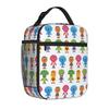 Bolsa Térmica para Almoço Noodle & Pals Micro Super Simples Canções de Cantigas de Ninar Caixa de Almoço Casual Cooler Caixa Térmica para Almoço Escola