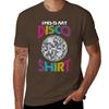 Disco Outfit Unisex Unisex 70s Tshirt Korean Fashion Summer Tops Unisexs Vintage T Shirts